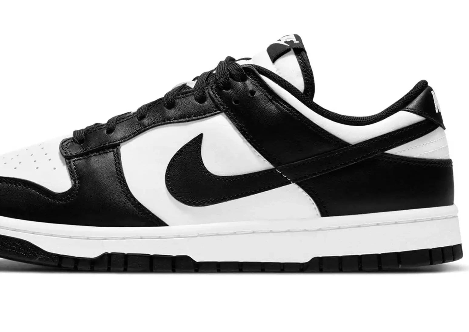 Dunk Low White 'Panda' Retro Black Nike 0507